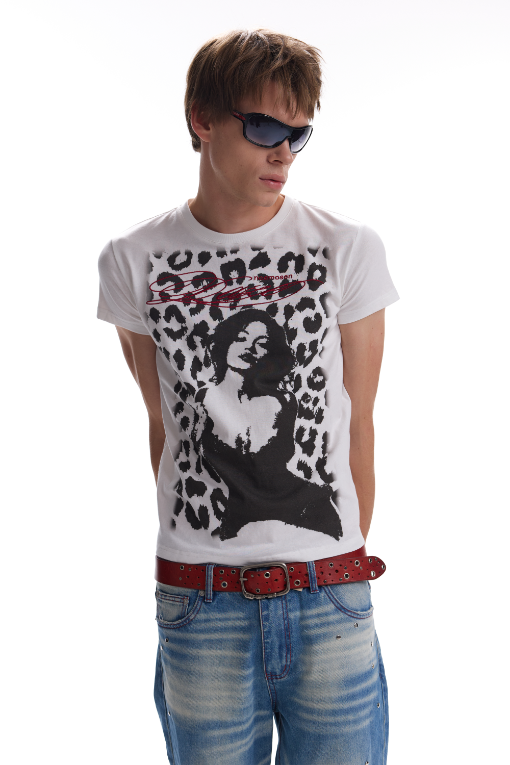 Slim Rouge Leopard Shirt