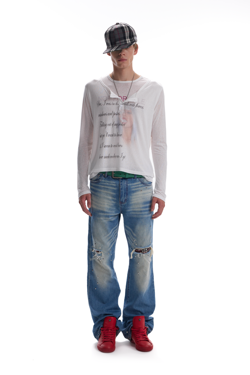Quinn Poem Print Top