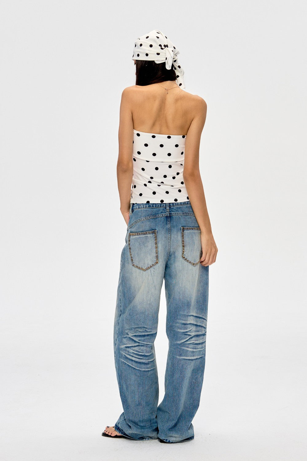 Polka Dot Tube Top