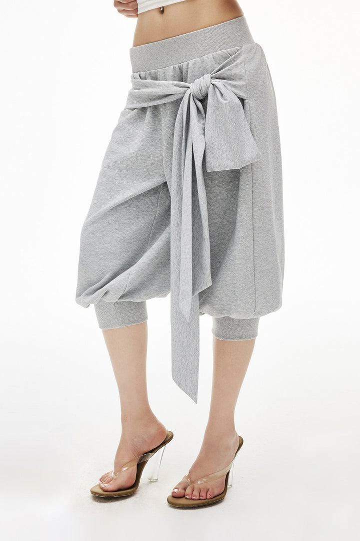 Wrapped Harem Lounge Capris