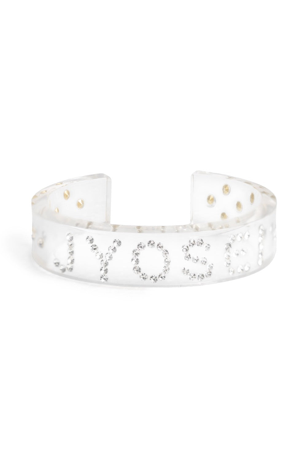 Slim Clear Crystal Bracelet