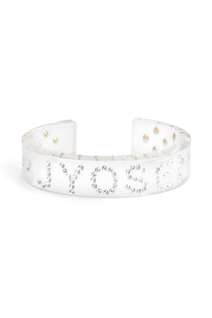 Slim Clear Crystal Bracelet