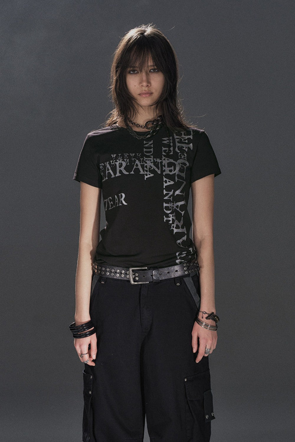 Osha Silver Script Shirt