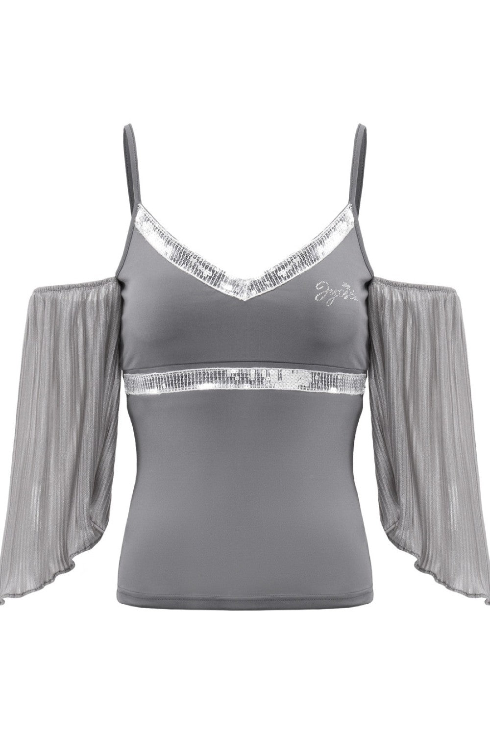 Moonlight Glitter Edge Top