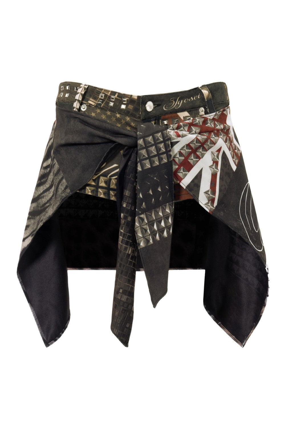 Y2K Union Wrap Shorts