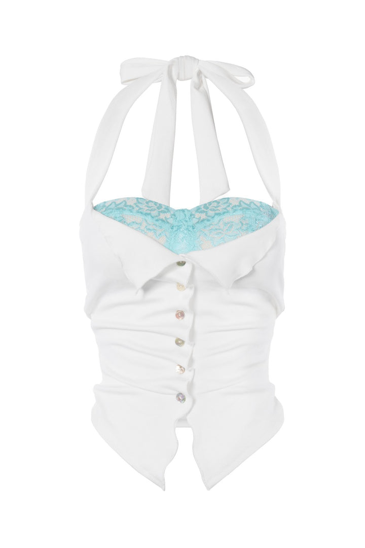 Pearl Lace Affair Top