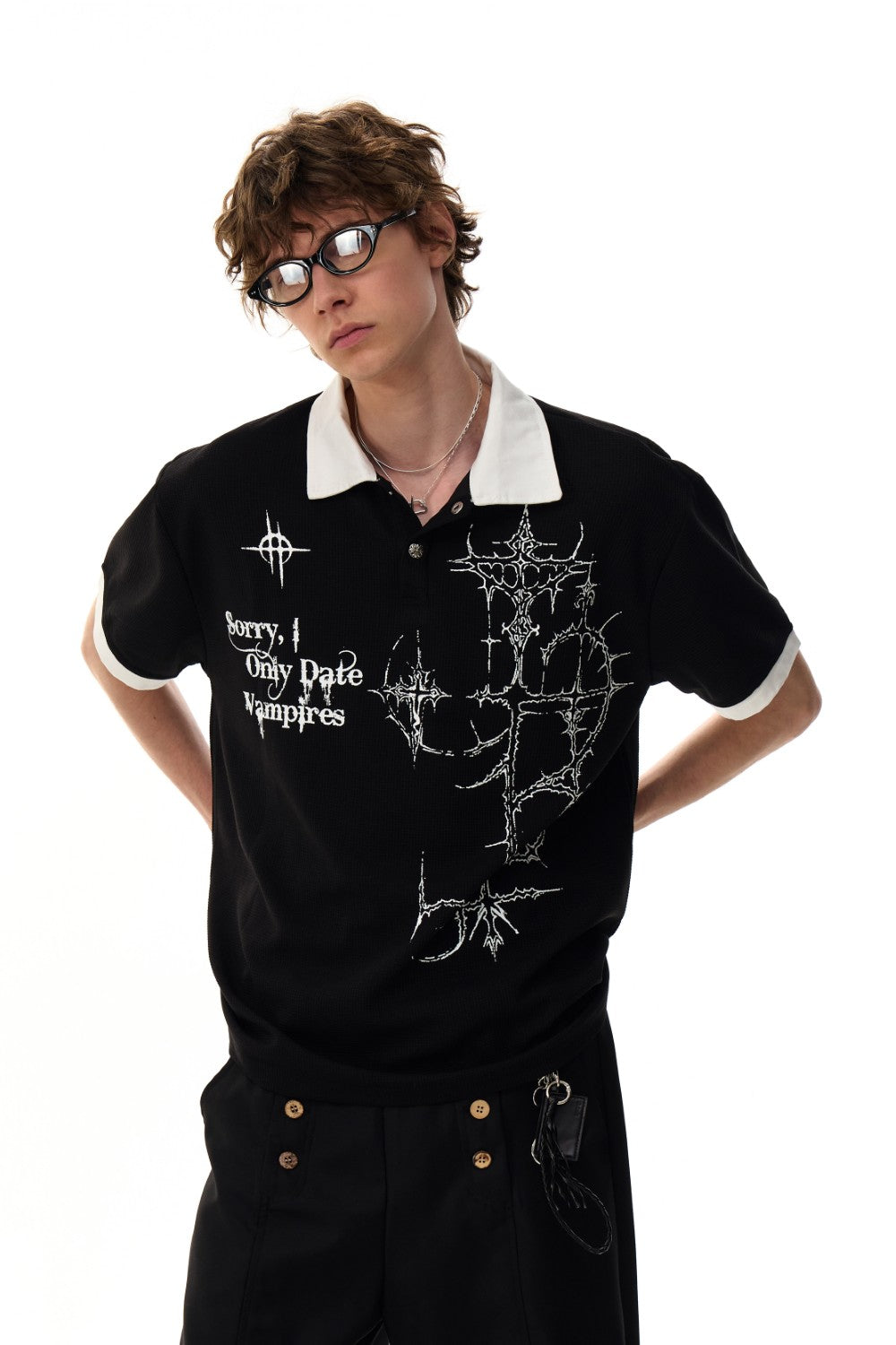 Vampires Only Polo Shirt – Pixie Rebels