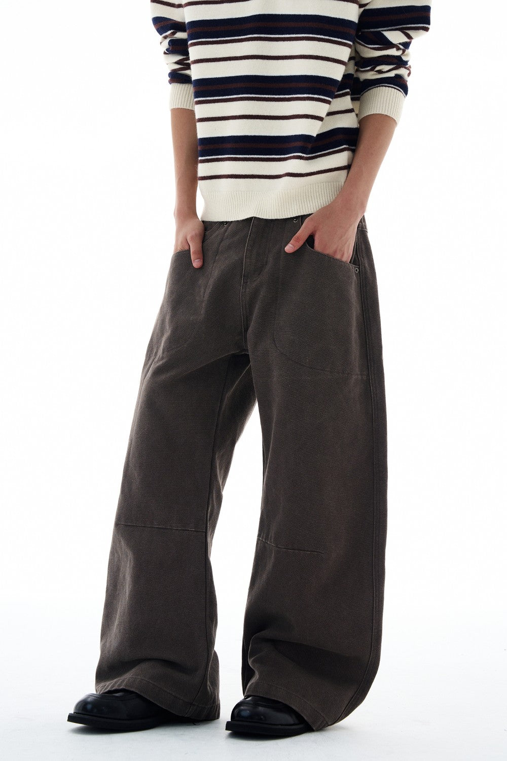 Washed Gray Blade Jeans