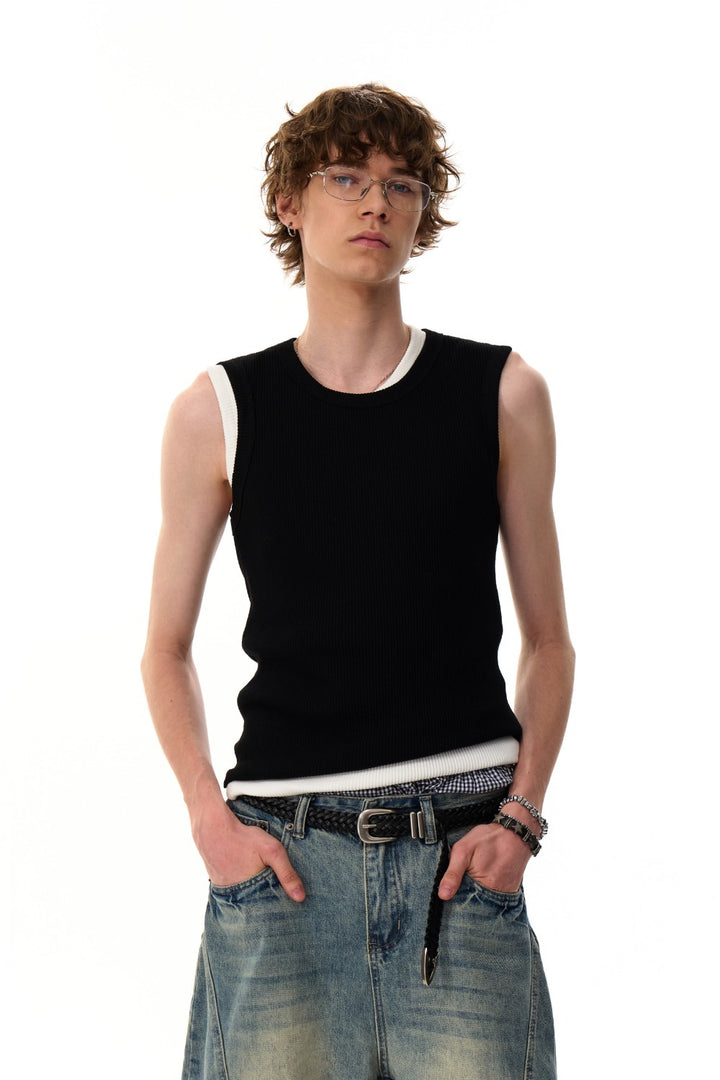 Ribbed Knit Tank Top