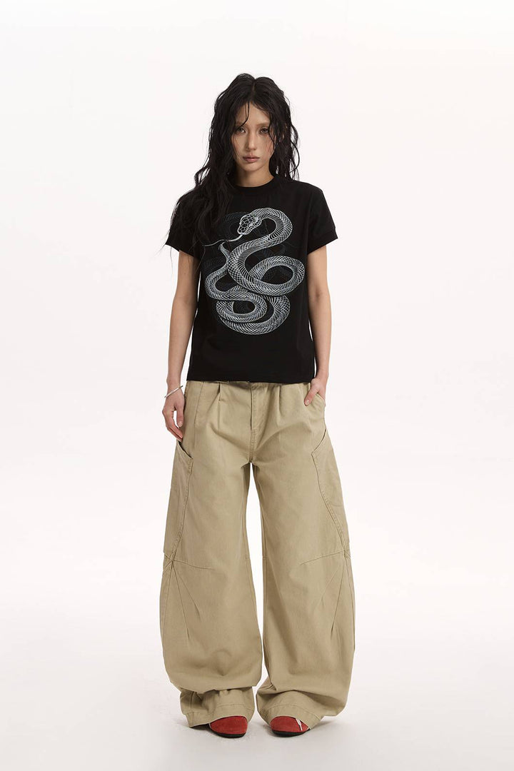 Graphic Snake Tee
