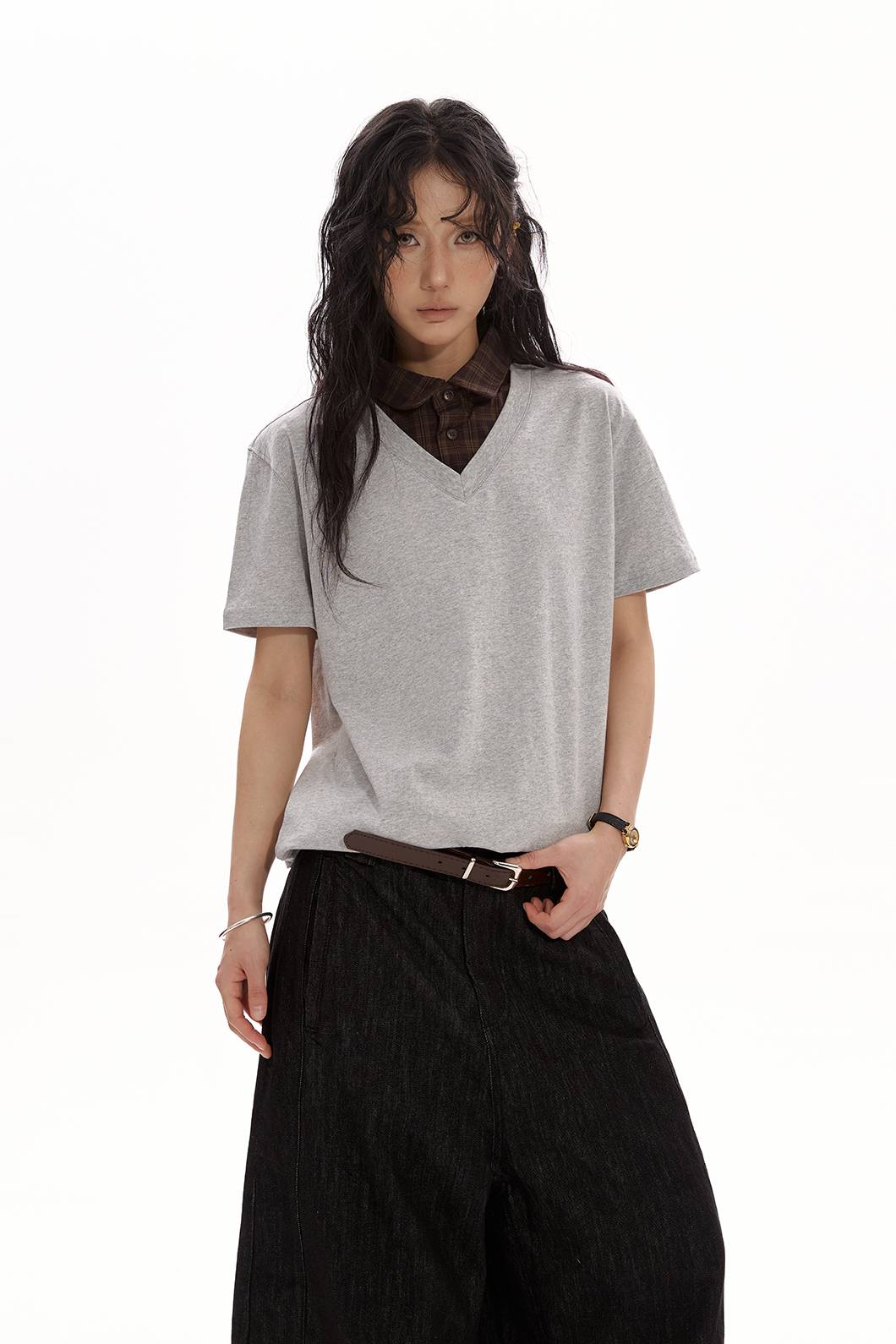 Layer-Ready V Tee