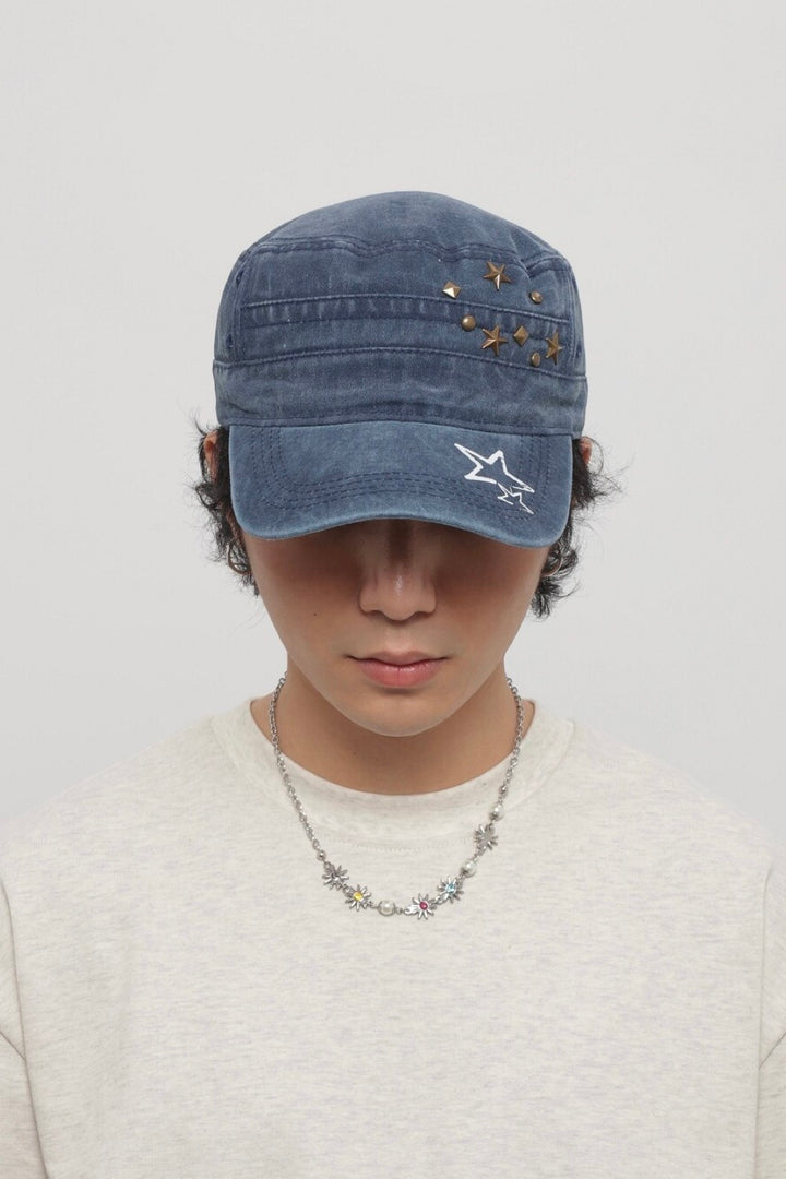 Star Studded Military Cap
