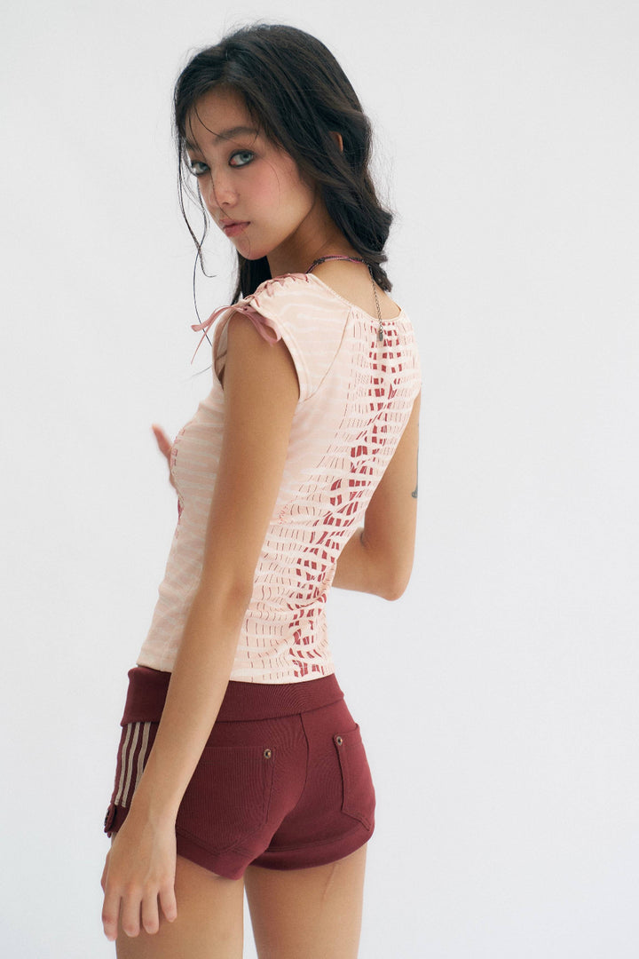 Rosy Bloom Tee