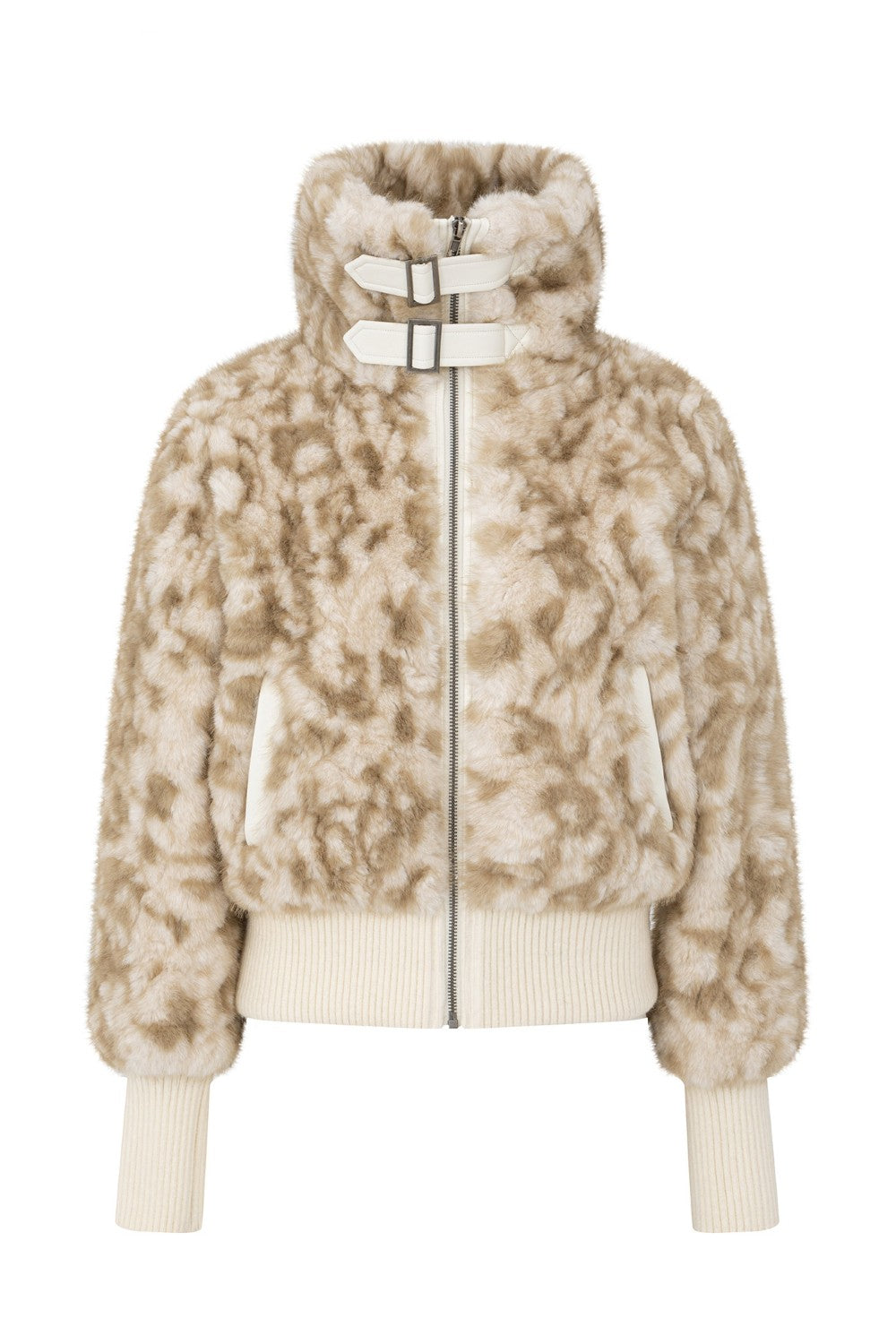Ava Marble Fur Coat
