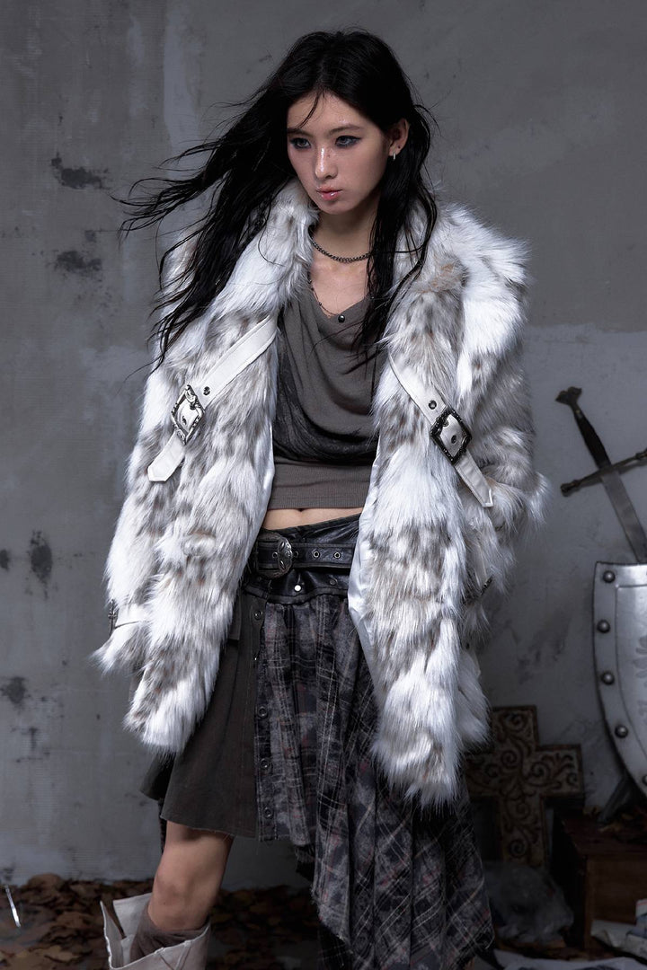 Ivory Relic Fur Coat
