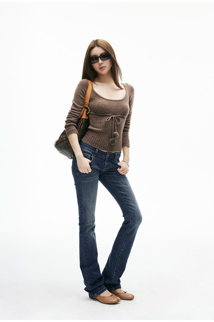 Lily Drawstring Knit Top
