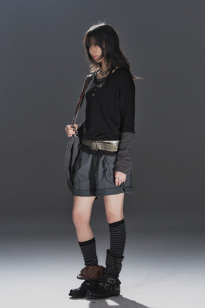 Kyra Layered Shadow Shirt