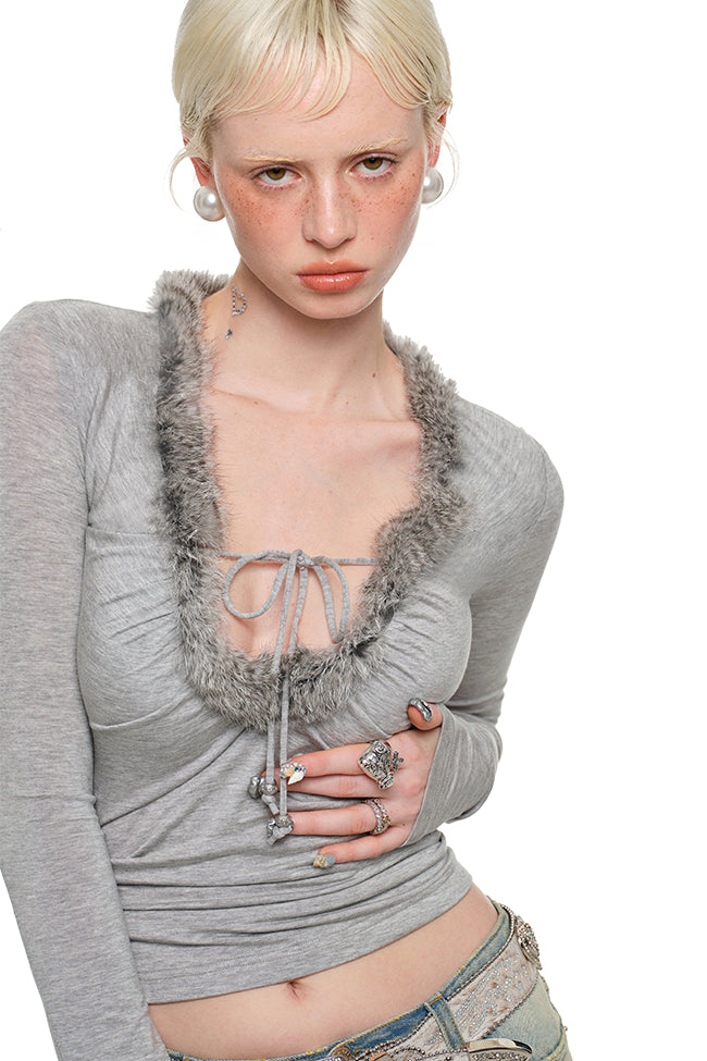 Nina Ruched Plush Top