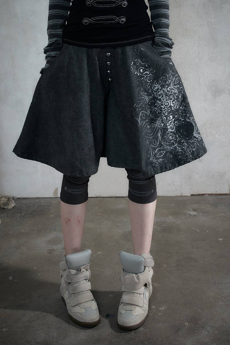 Printed Court Bloomers