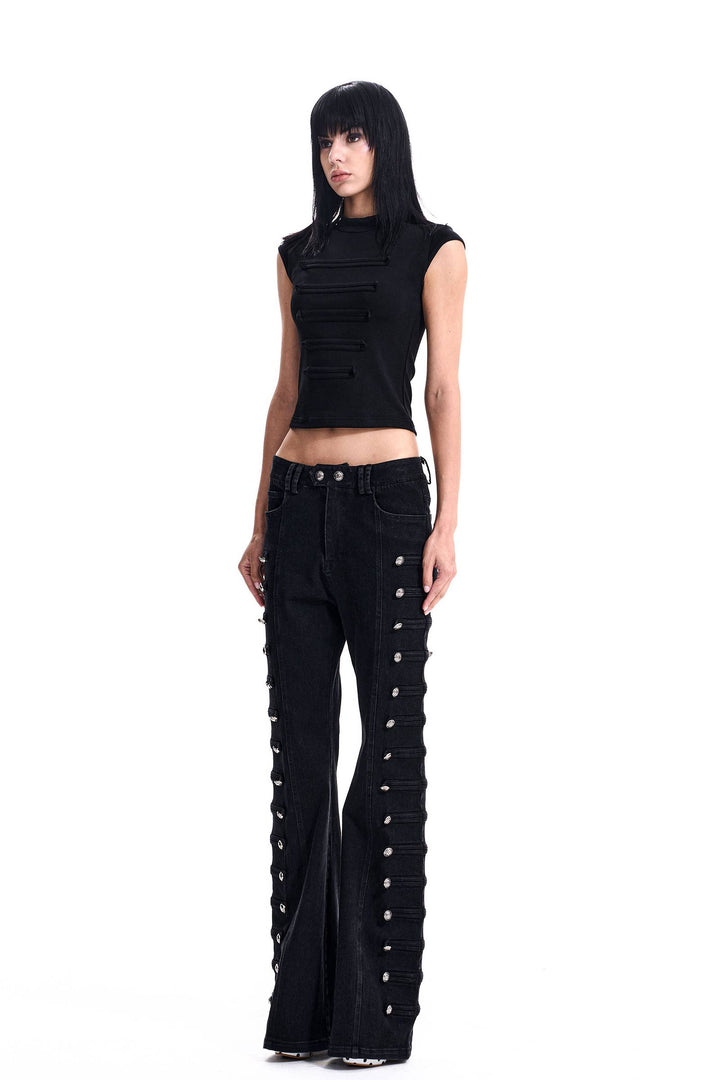 Fitted Loop Detail Top