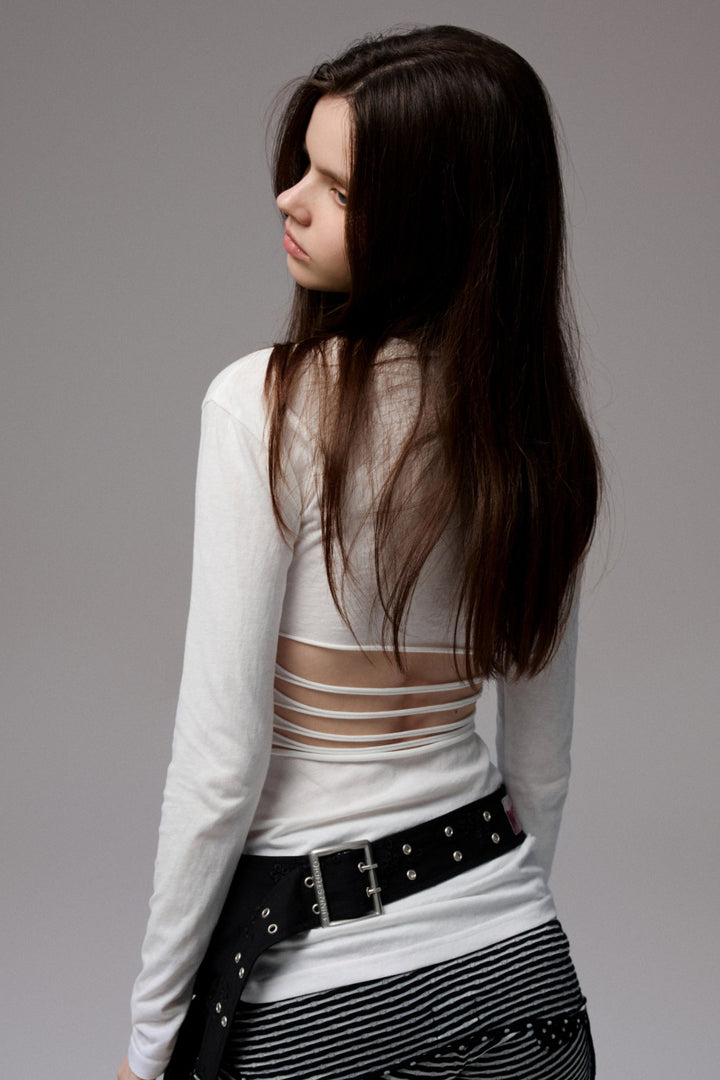 Cleo Cutout Graphic Shirt