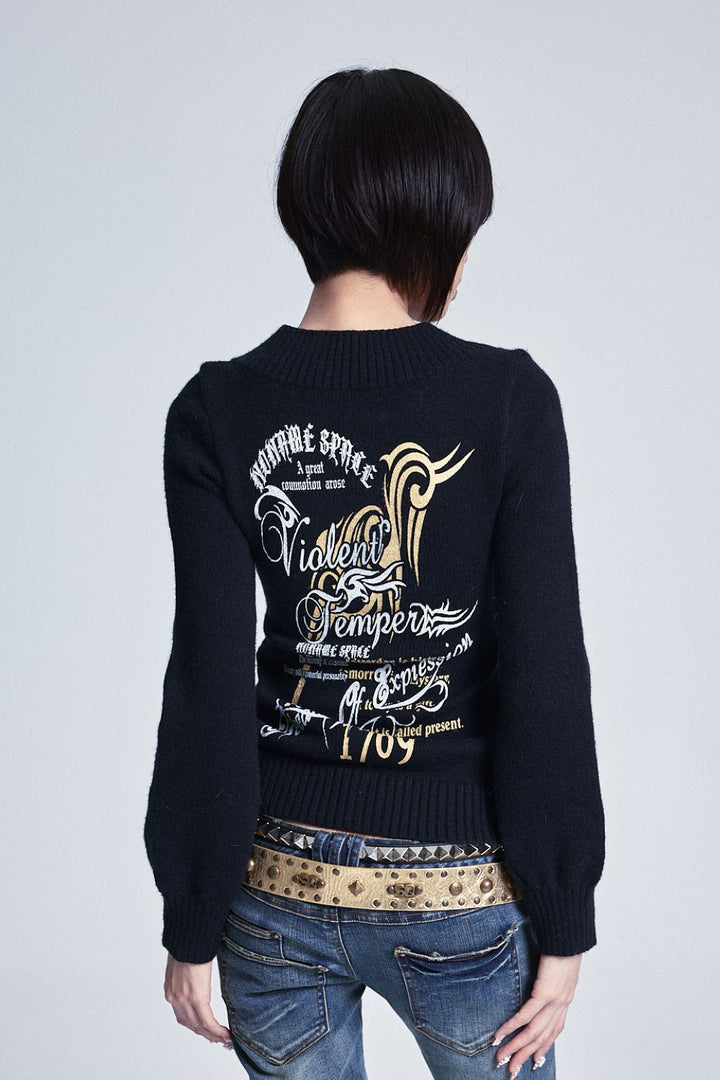 Violent Temper Knit Sweater