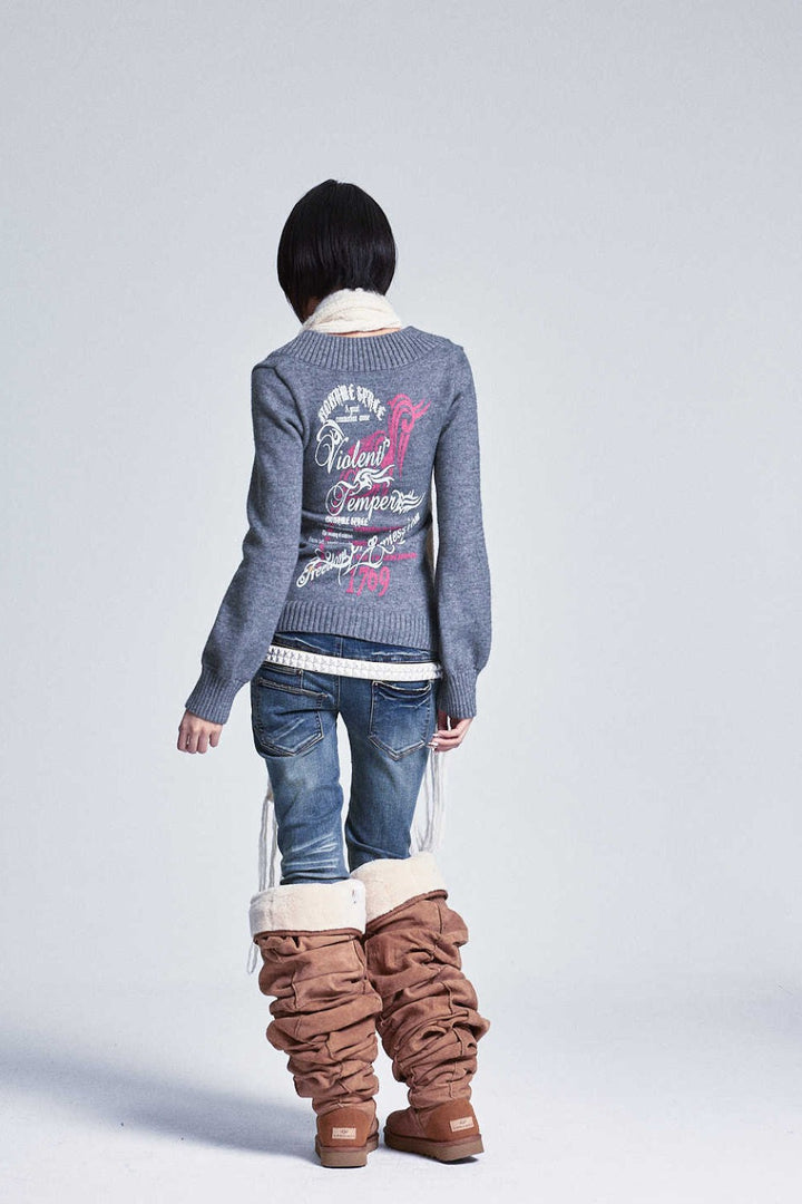 Violent Temper Knit Sweater