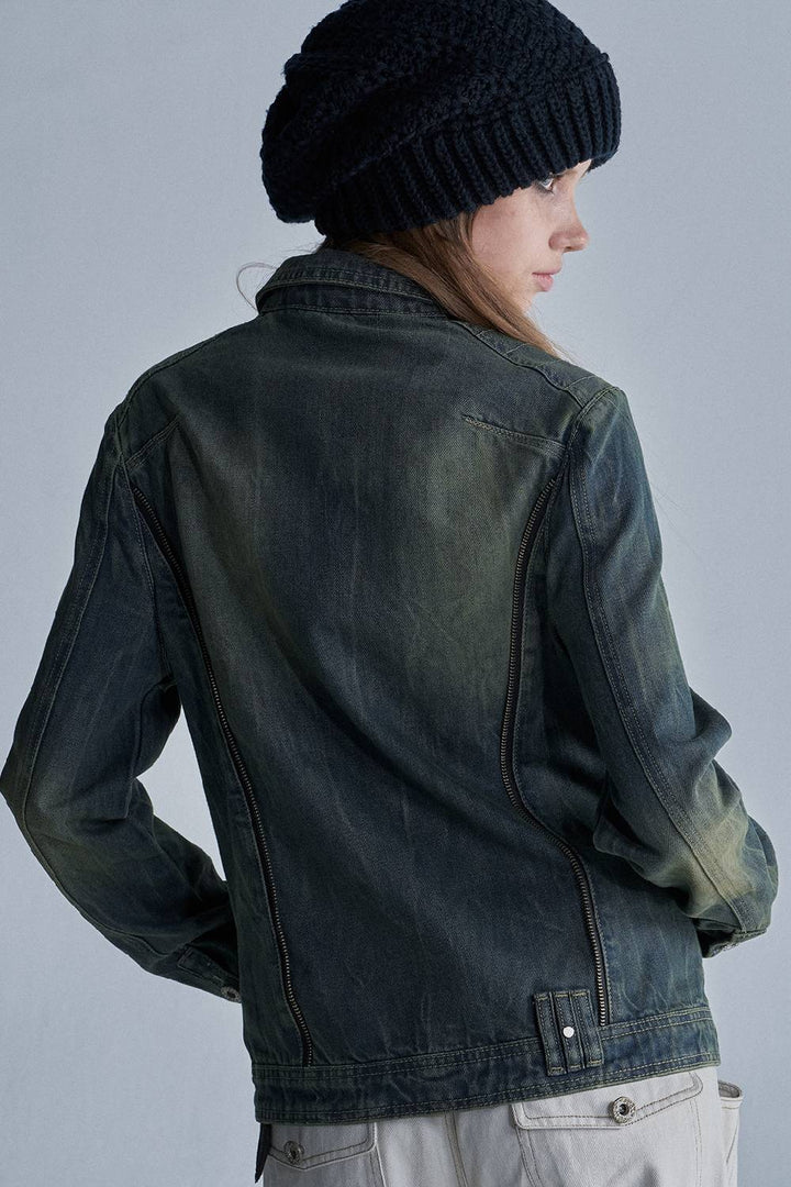 Faded Static Denim Jacket