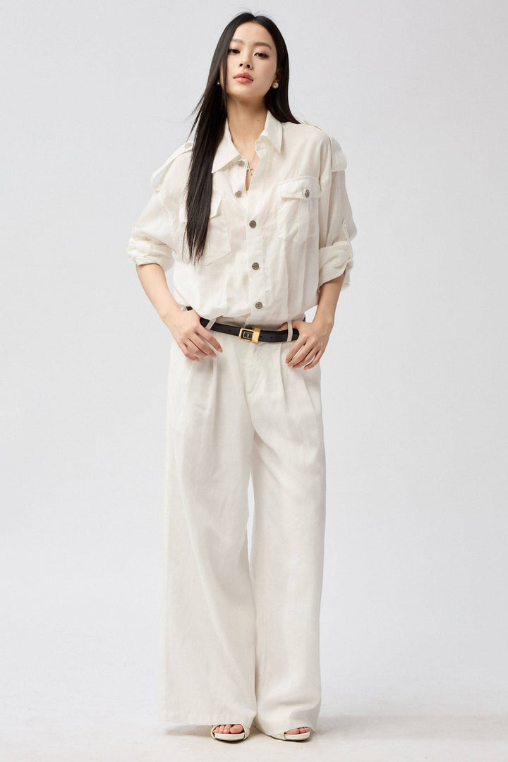 Tailored Utility Jumpsuit