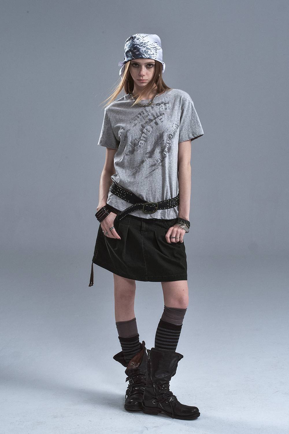 Straight Fit Mini Skirt
