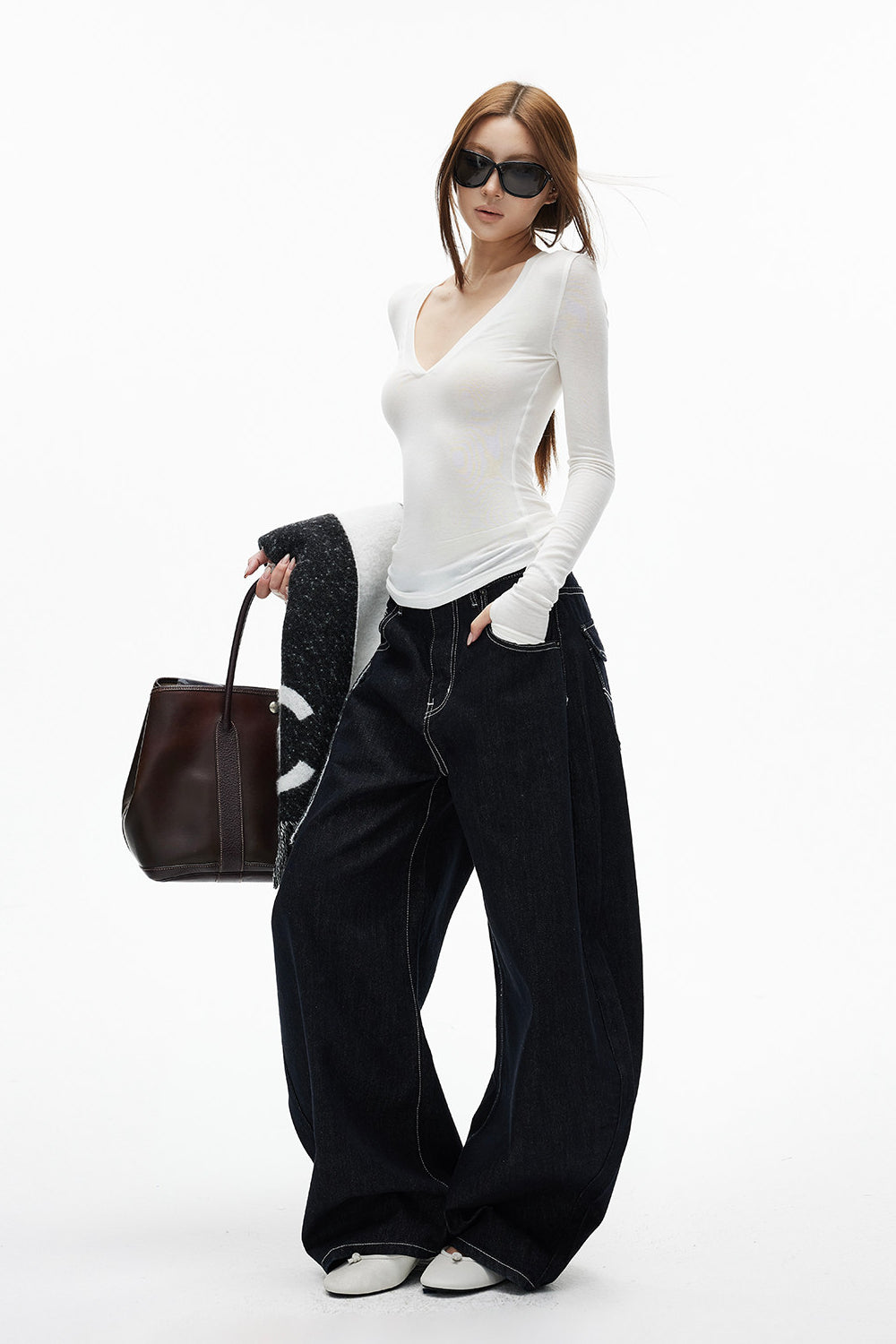 Ryder Curved Denim Jeans