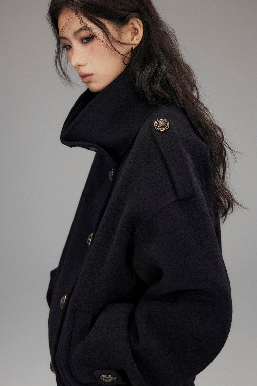 Clara Wool Belted Jacket – Pixie Rebels