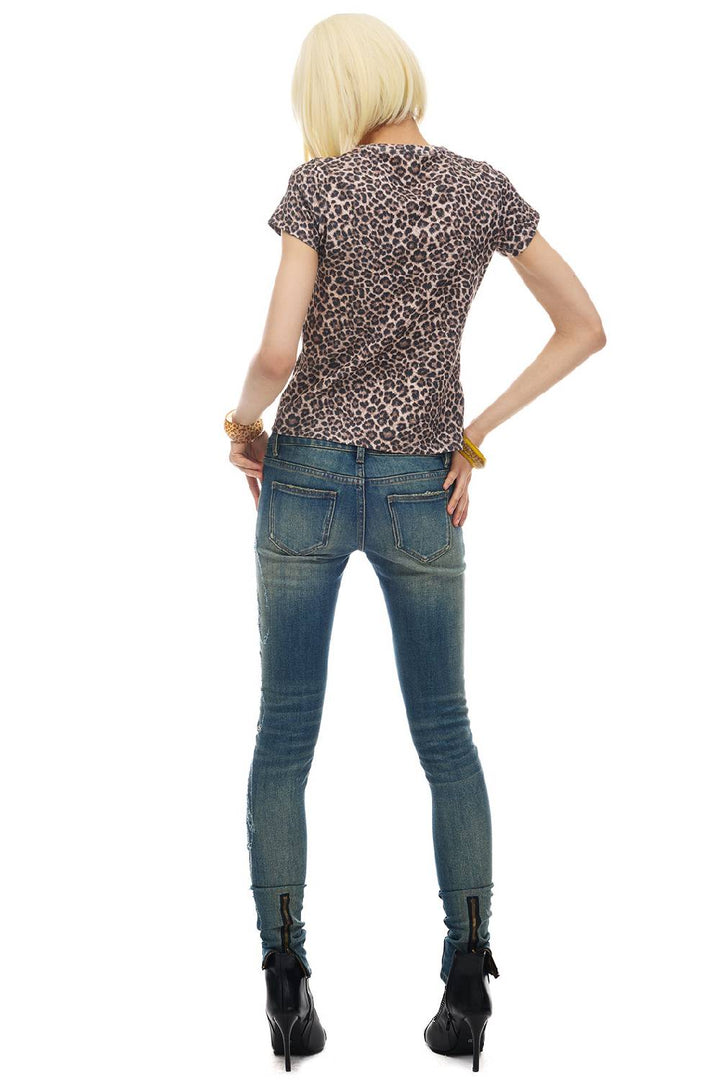 Low Rise Slim Denim