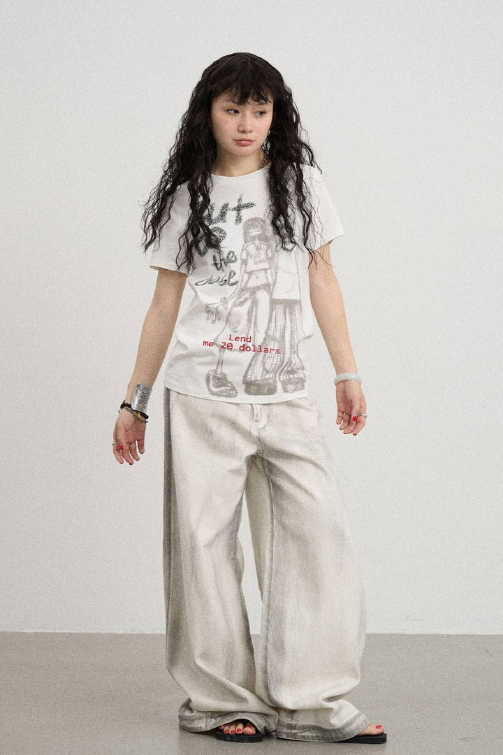 Faded Replay Girl Tee