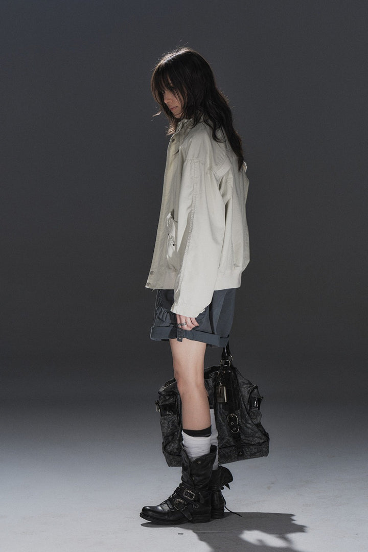Mara Stud Utility Jacket