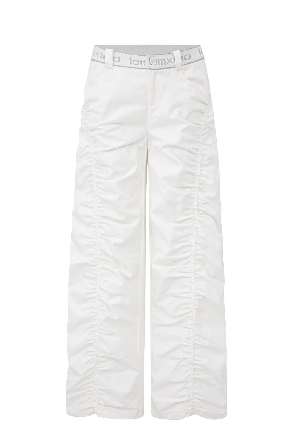 Lumi Low-Rise Ruched Pants