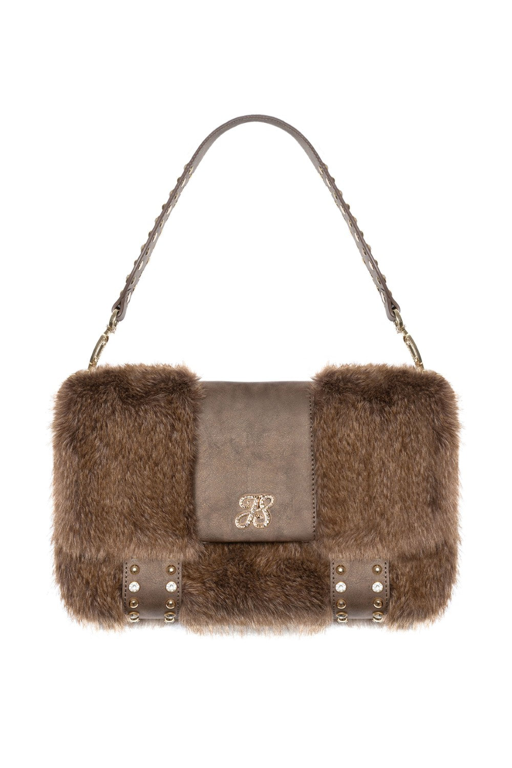 Bella Faux Fur Shoulder Bag