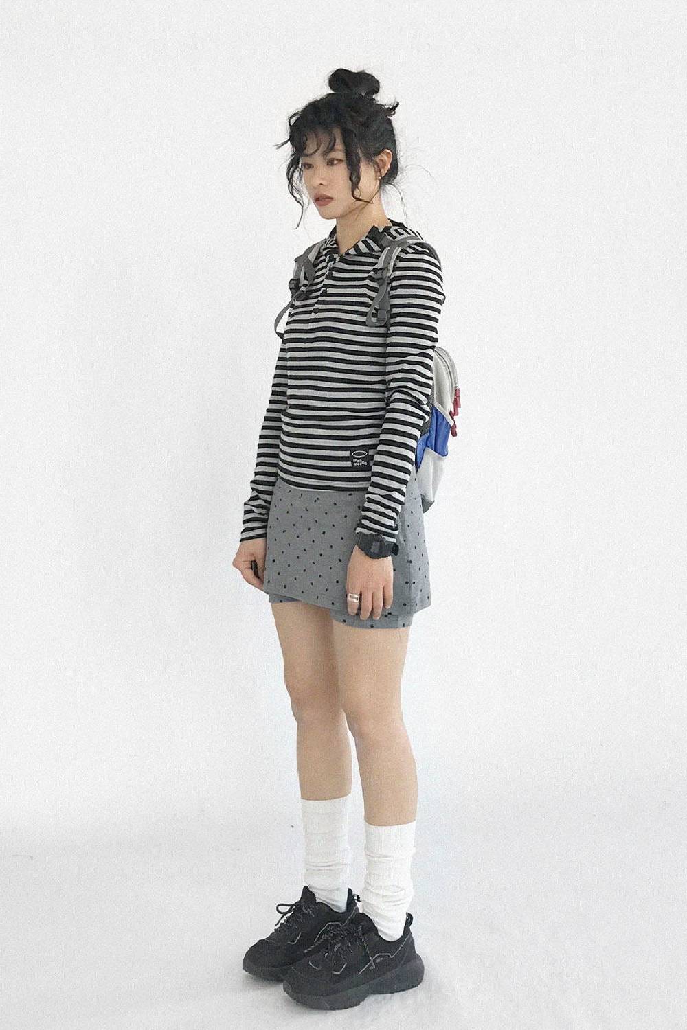 Blend Polka Mini Skort