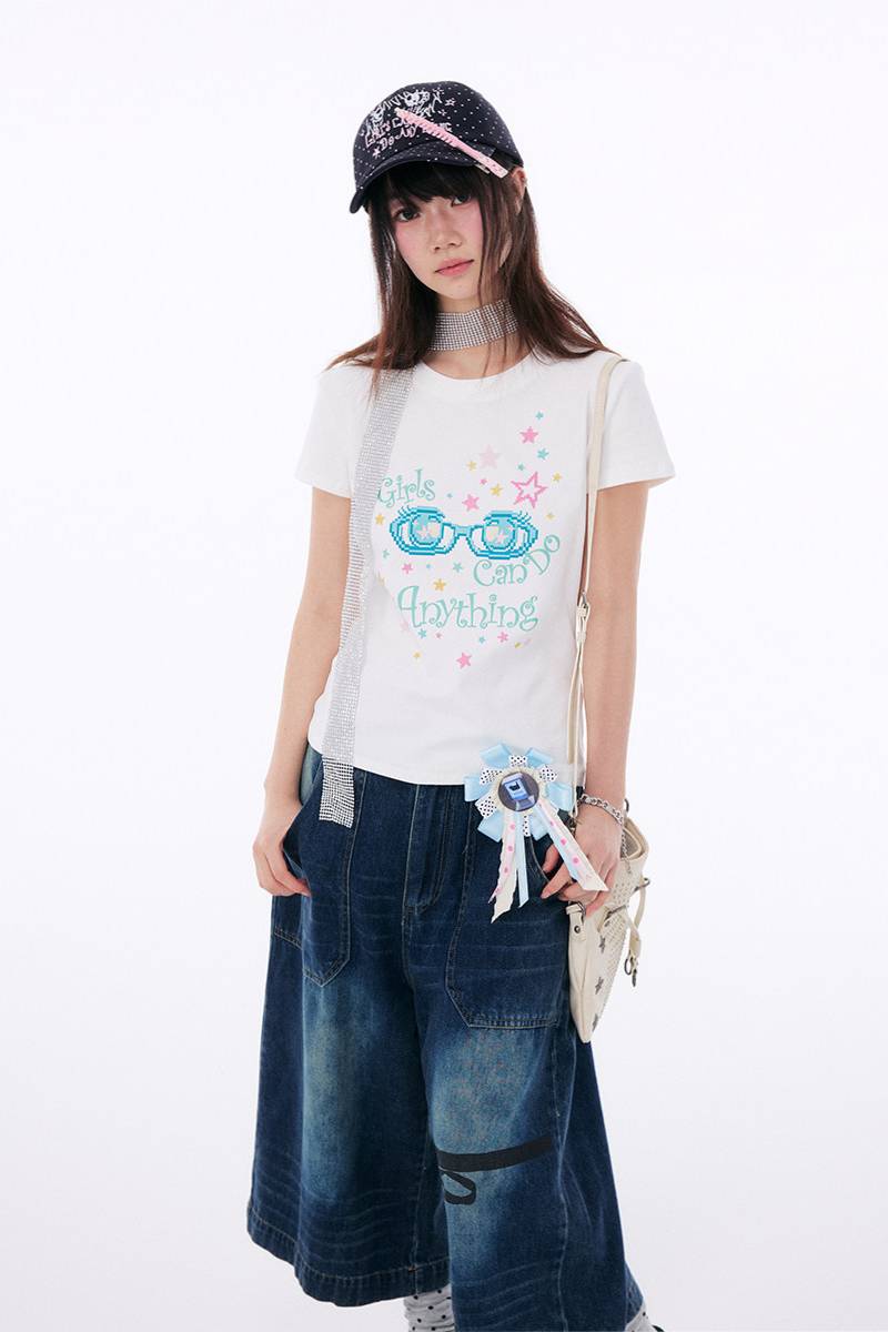 Retro Star Graphic T-shirt