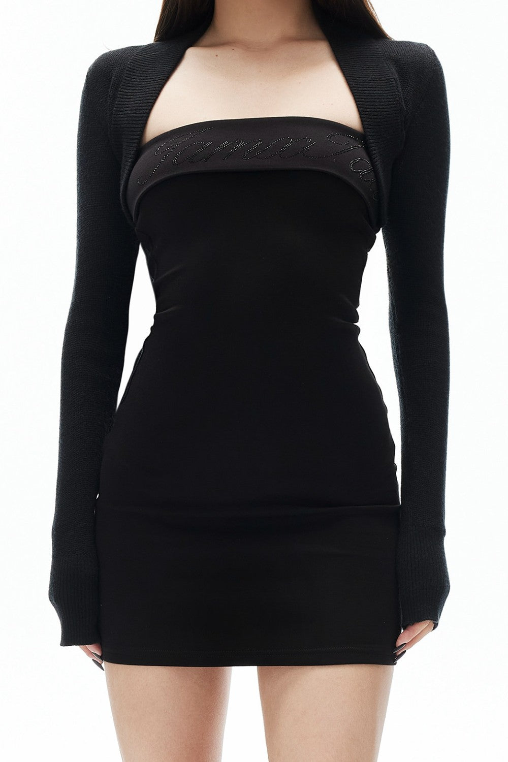 Nyra Cropped Knit Bolero