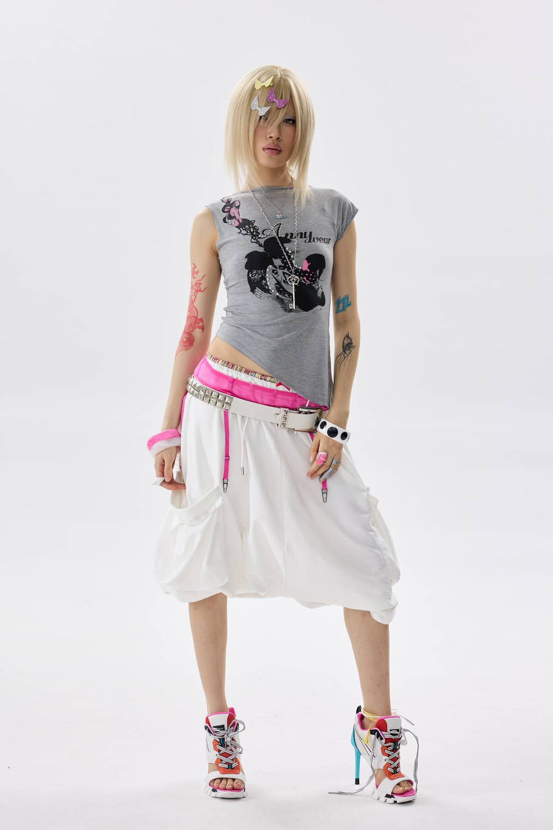 One Shoulder Fitted Top