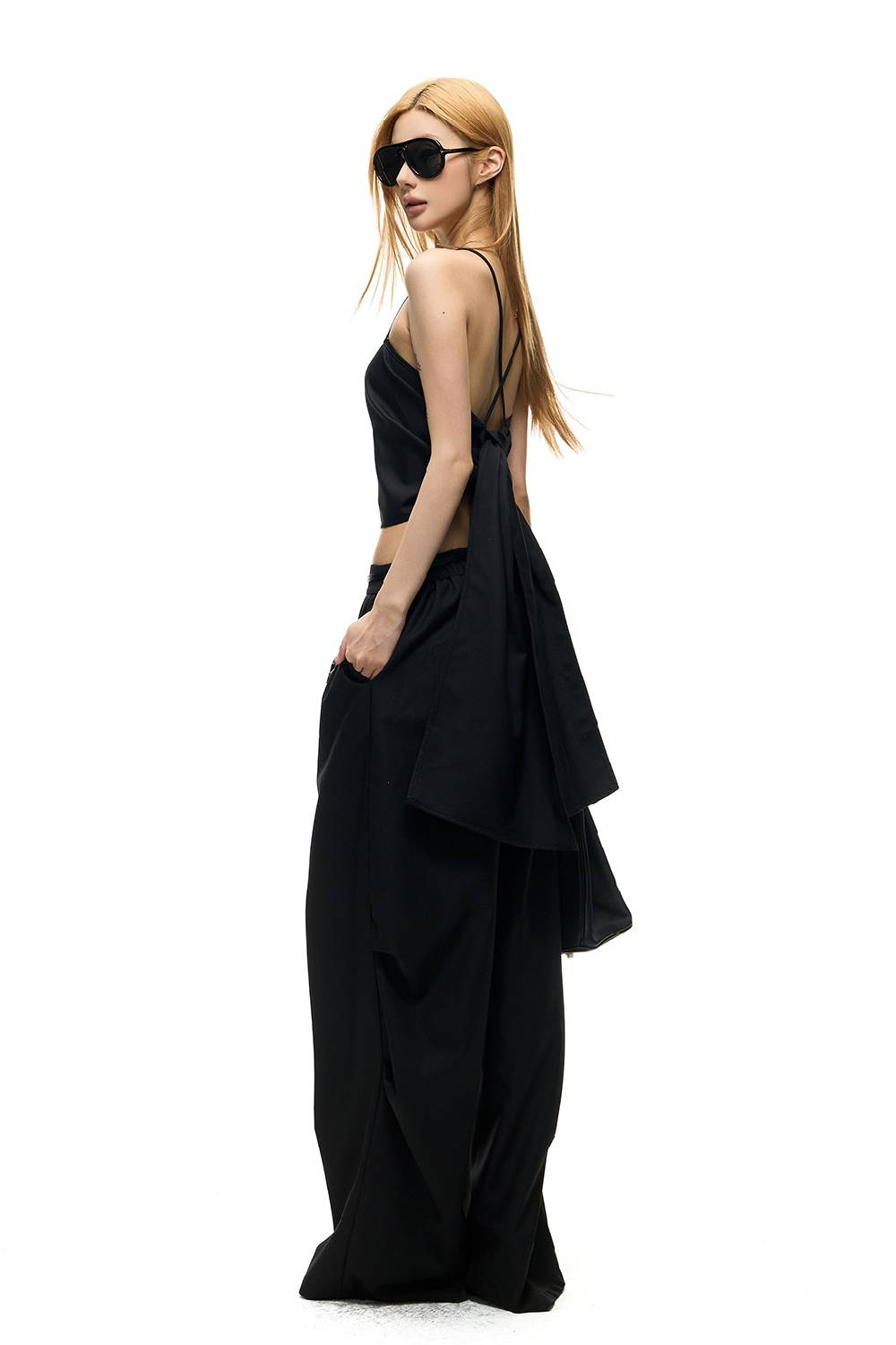 Open Back Cami Top