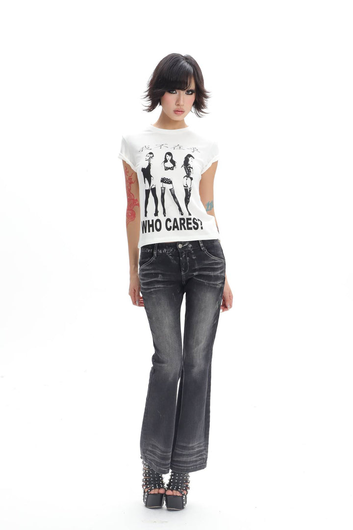 Who Cares Graphic T-Shirt