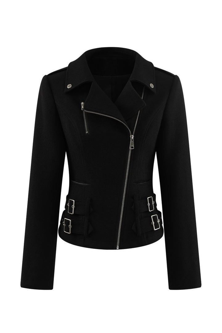 Kira Asymmetric Zip Jacket