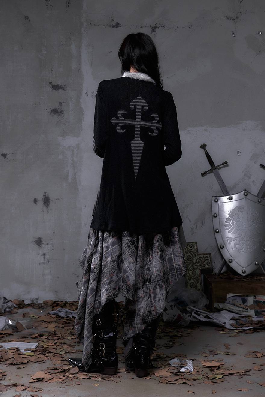 Striped Relic Knit Cardigan