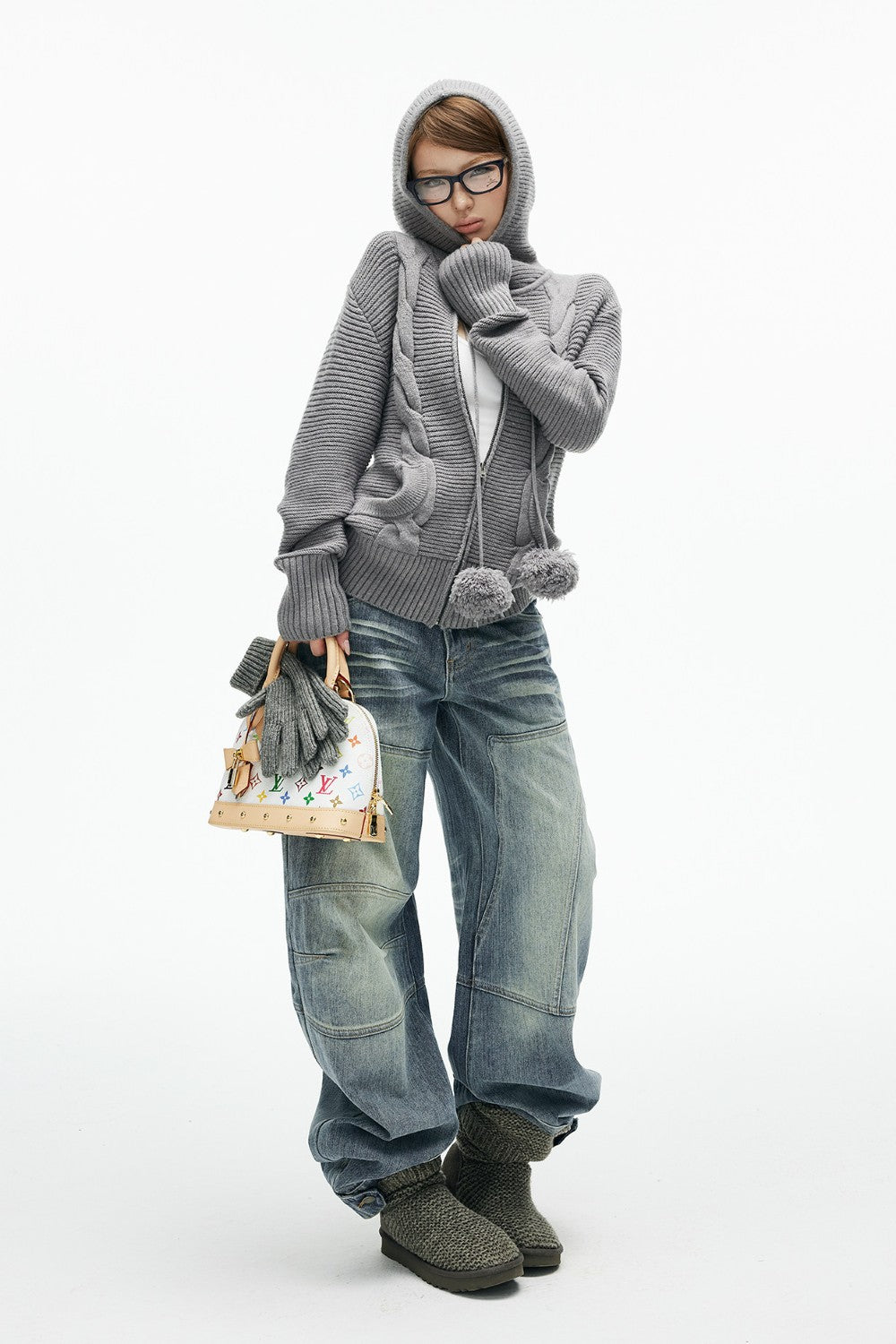 Mona Pom Hood Jacket