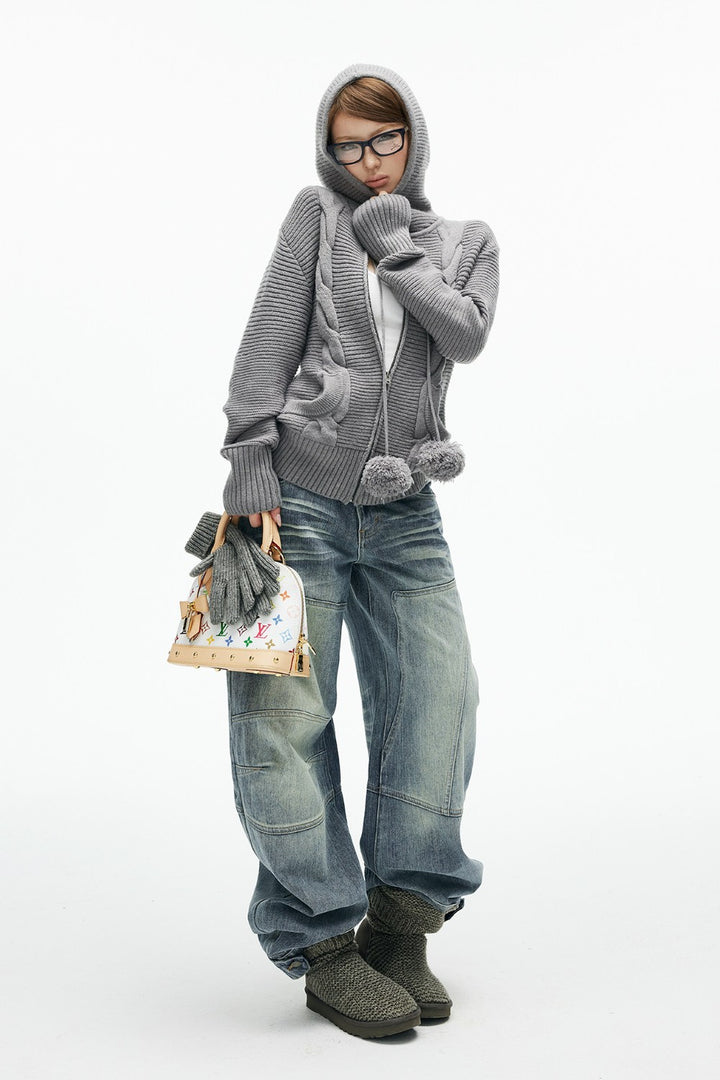 Mona Pom Hood Jacket