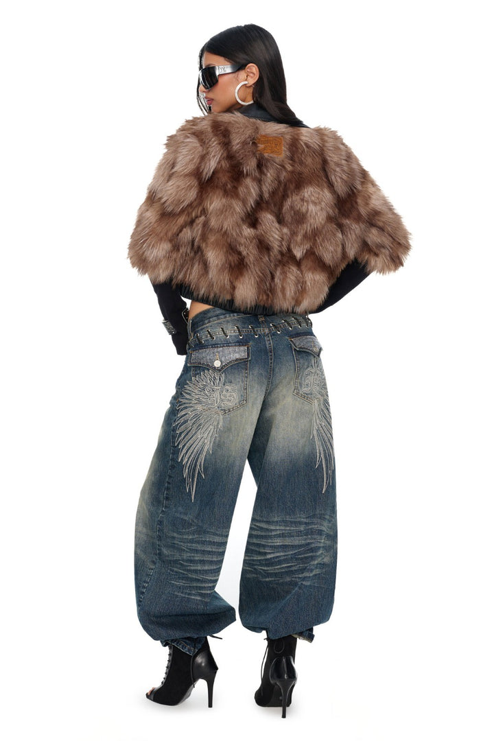 Bianca Foxy Moto Jacket