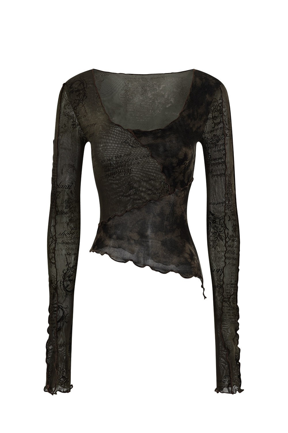 Elin Vintage Mesh Top
