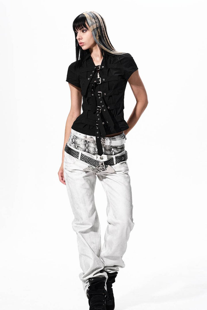Deadbolt Buckle Top